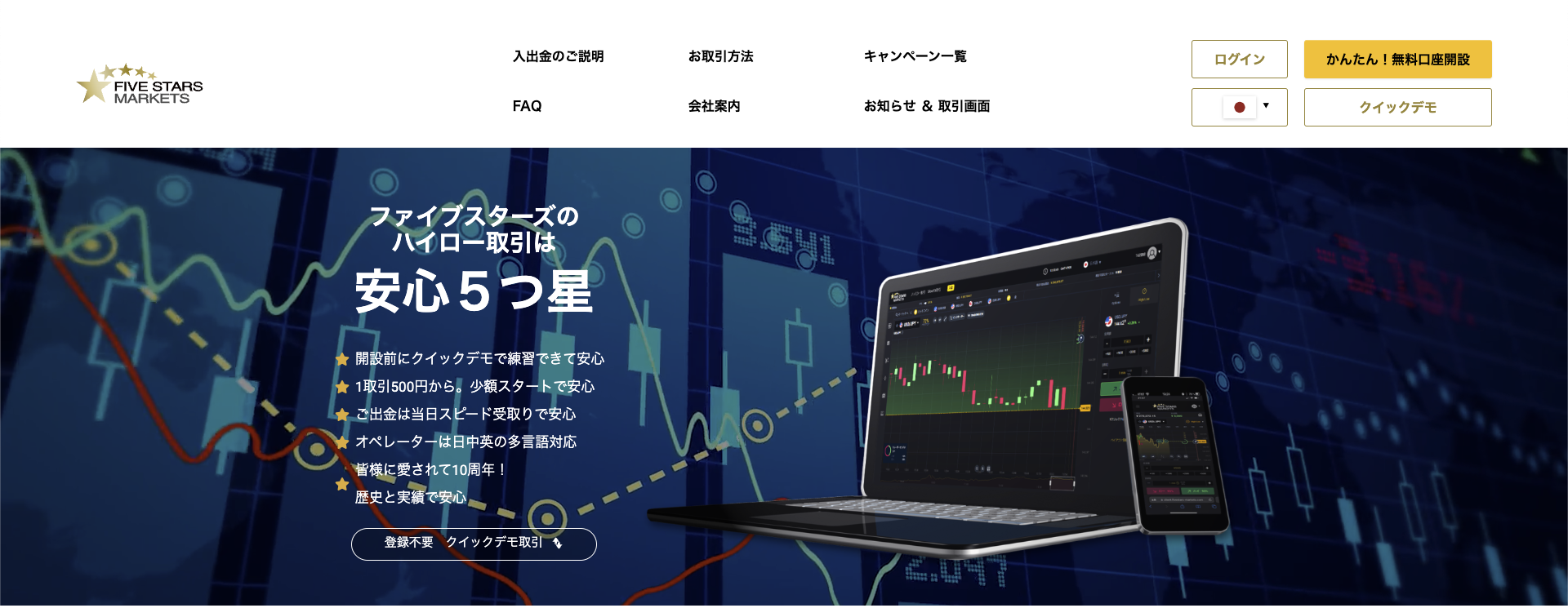 five stars markets 公式サイト