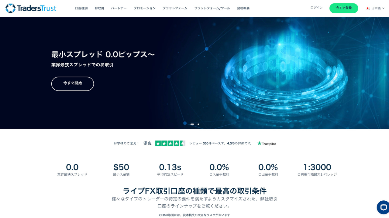 traderstrust公式