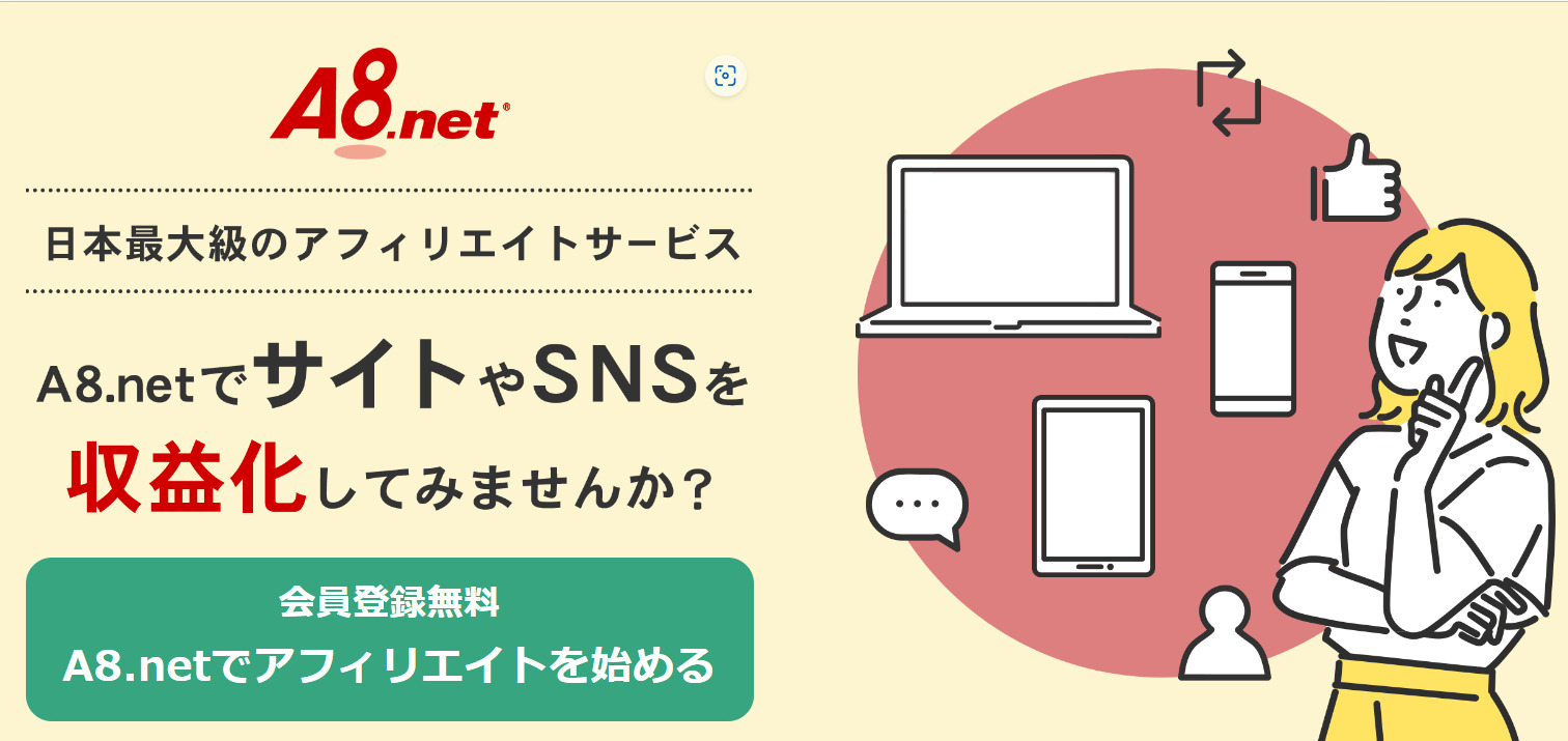 A8.net公式サイト