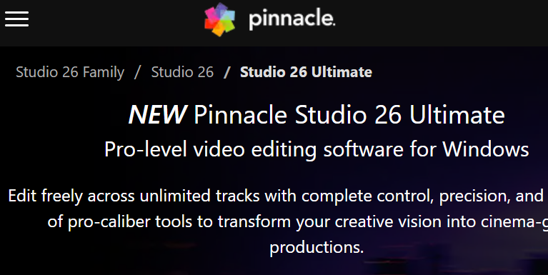 Pinnacle Studio