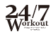 24/7workout　ロゴ